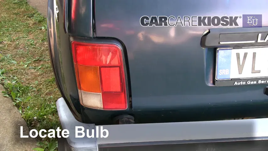 2009 Lada Niva 1.7L 4 Cyl. Lights Tail Light (replace bulb)